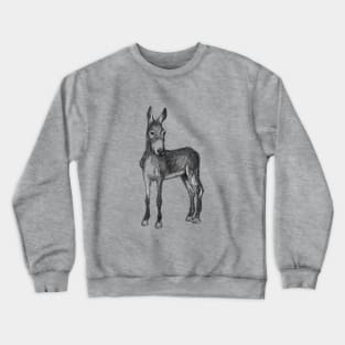 Donkey Sketch Crewneck Sweatshirt